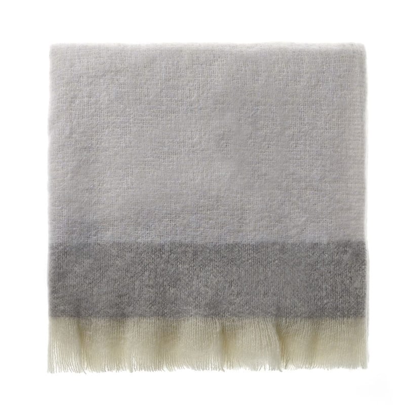 Mohair Mineral Throw