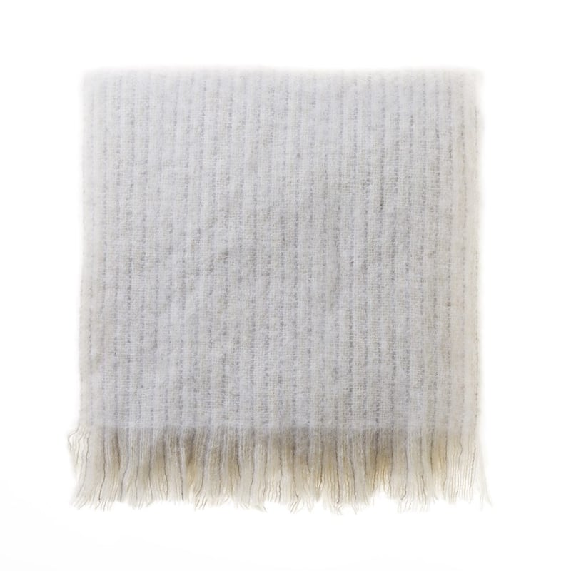 Mohair Snowgum Throw
