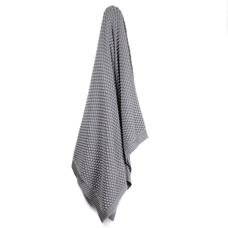 Popcorn Throw Silver 