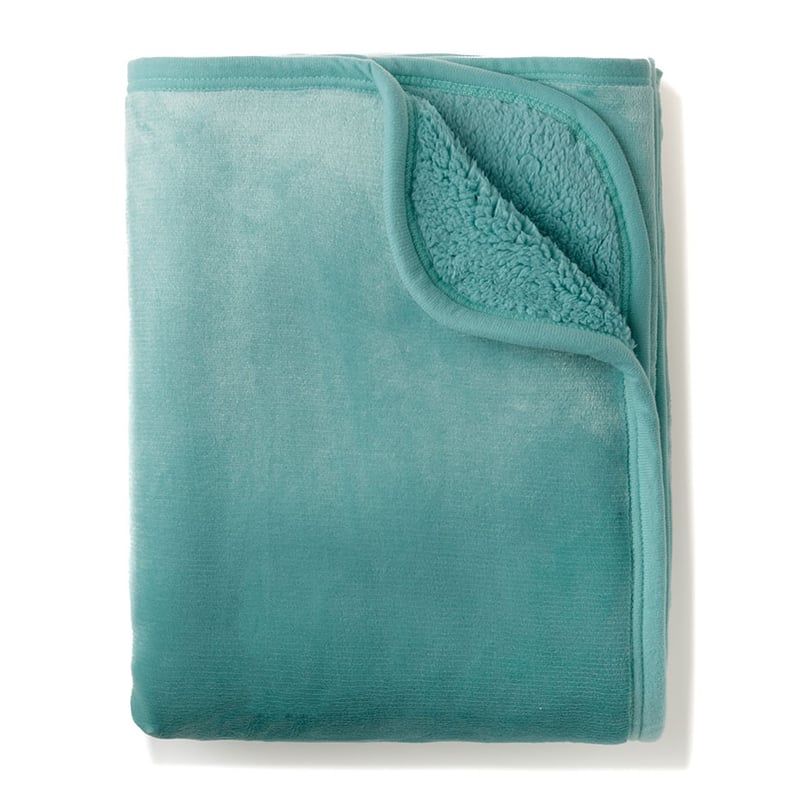 Sherpa Throw Sea Glass 