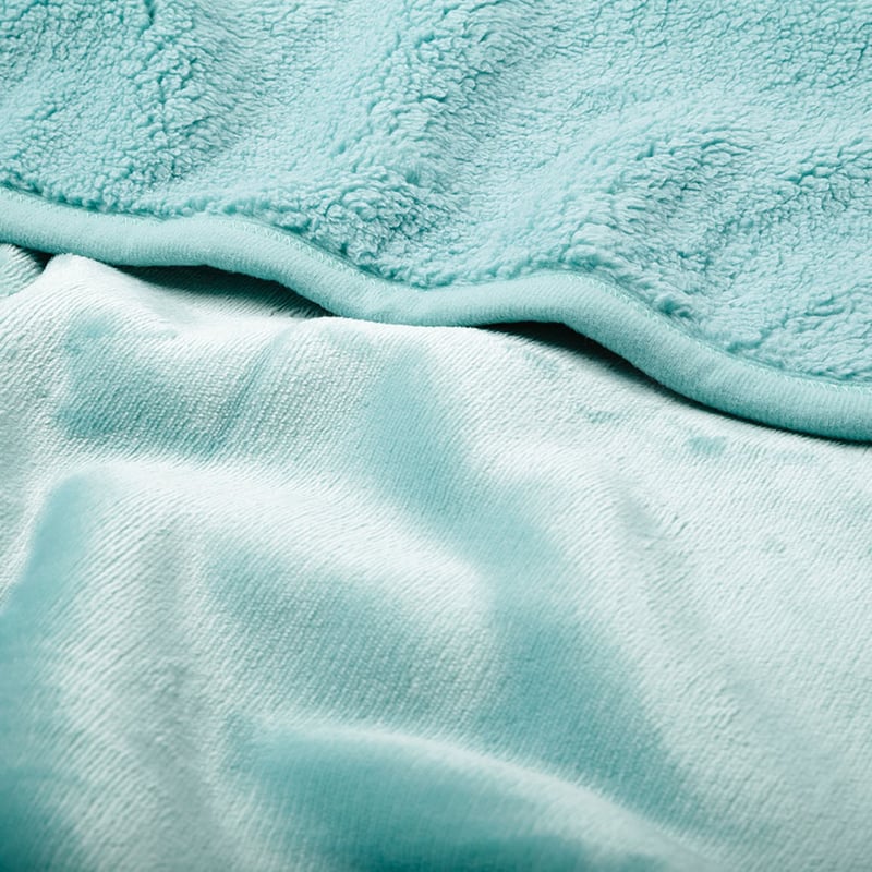 Sherpa Throw Sea Glass 