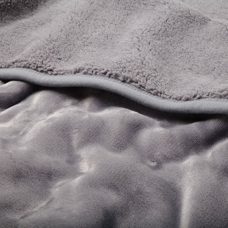 Sherpa Throw Storm Grey 