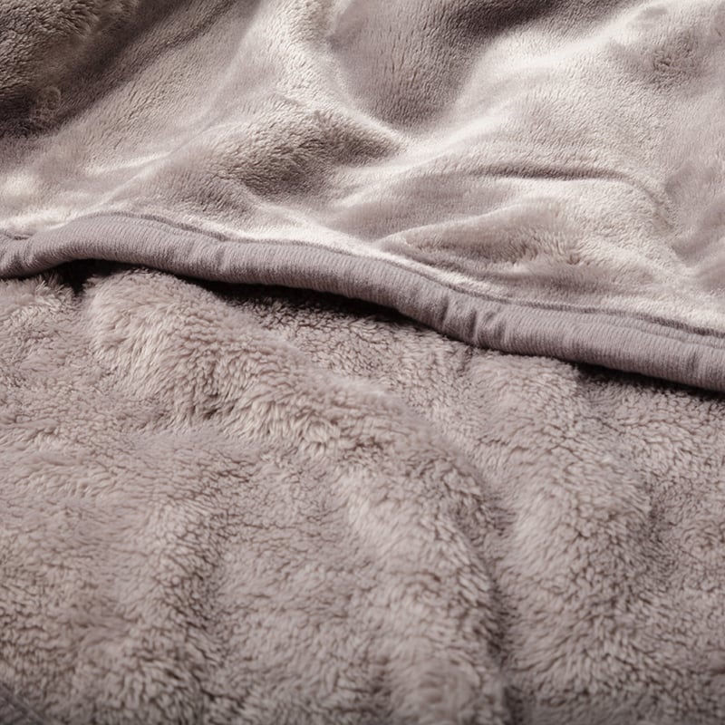 Ultra Soft Throw W18 150x180cm Zinc 