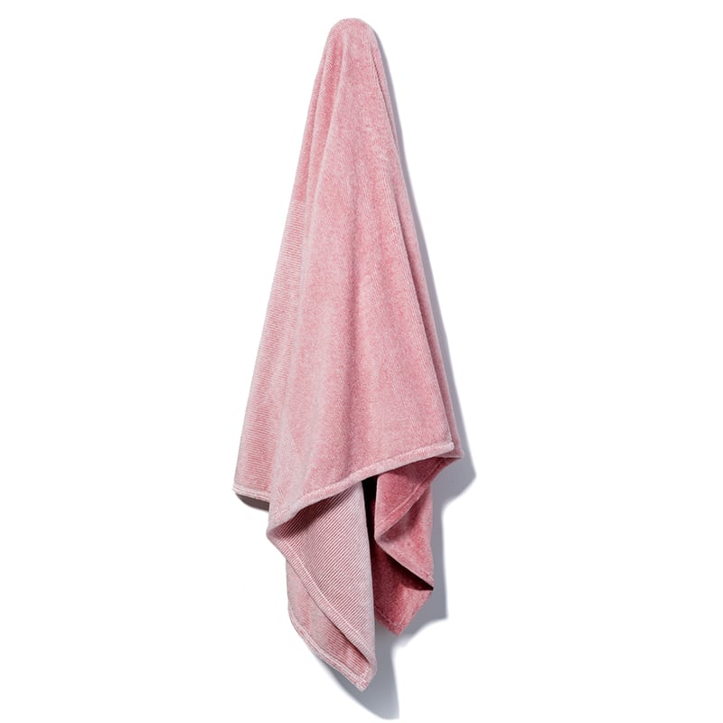 Ultra Soft Stripe Throw Rose Pink 