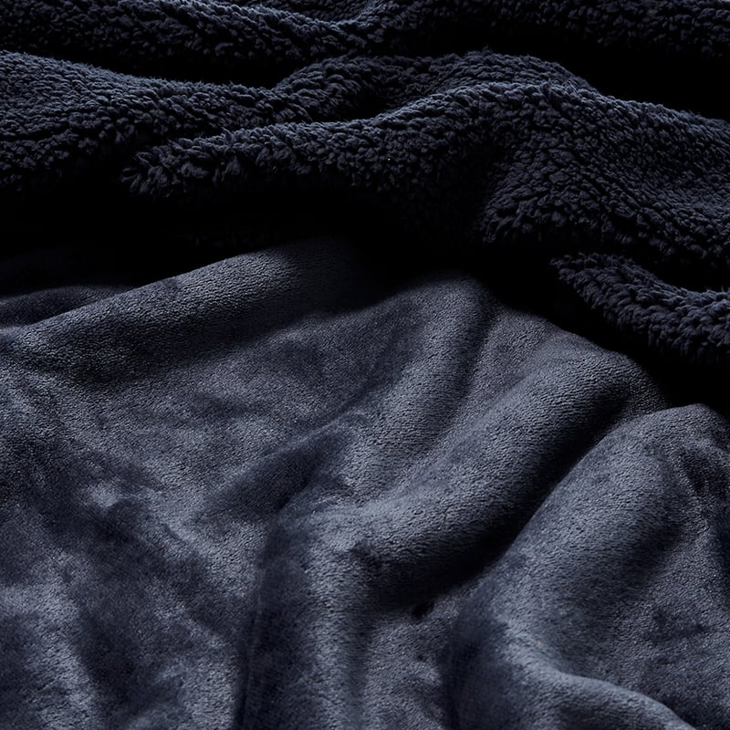Sherpa Throw Navy 
