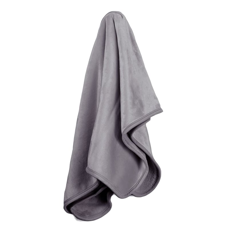 Sherpa Storm Grey Throw 