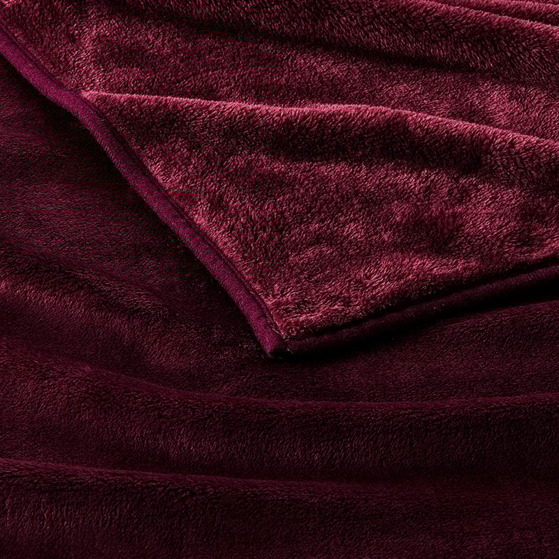 Ultra Soft Blackberry Throw 