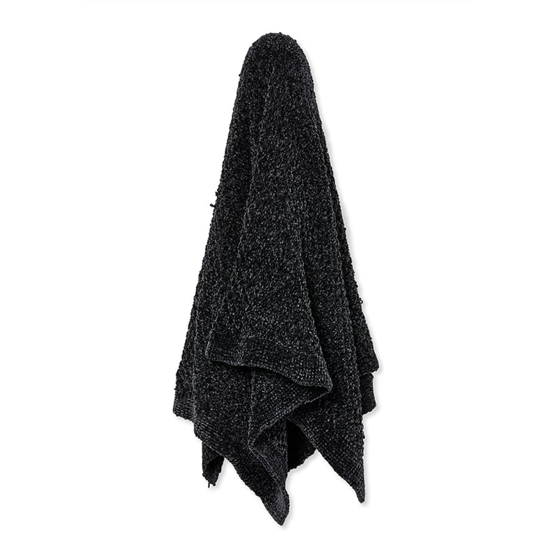 Amelie Slate Chenille Throw 