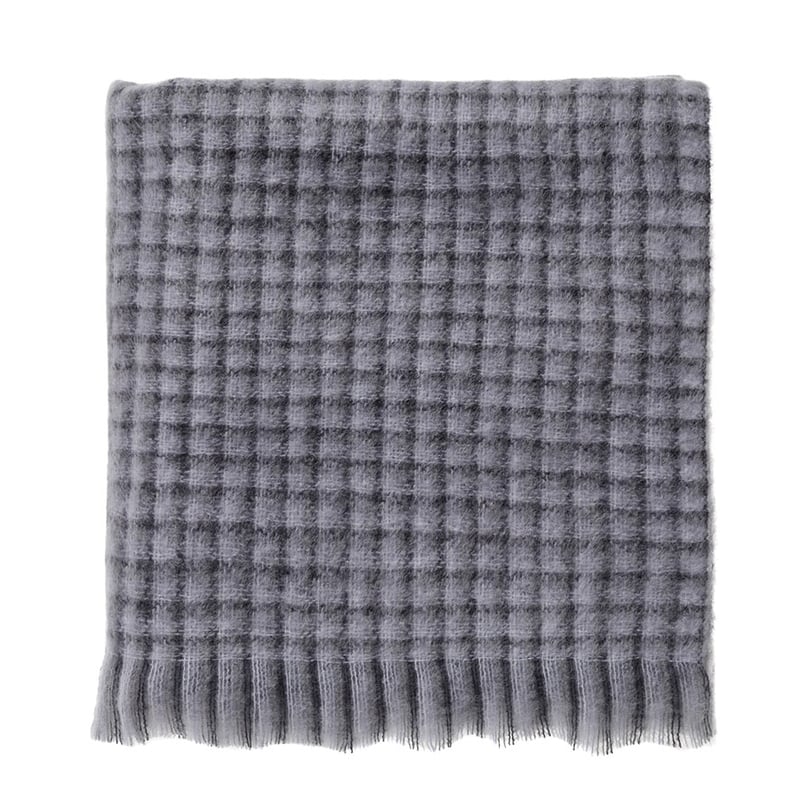 Mohair Throw Cobweb 