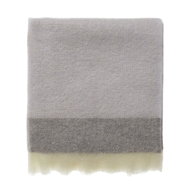 Mohair Throw Mineral 