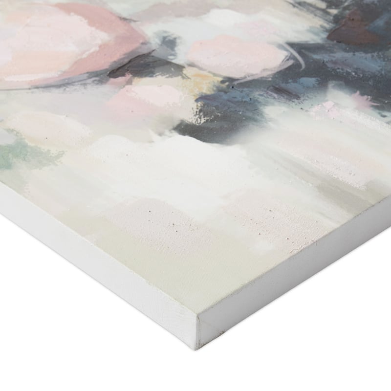 Flower Burst Canvas 60x60cm Mauve Impression