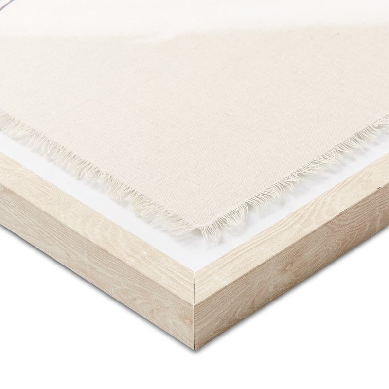 Figure On Linen Pose Wall Art