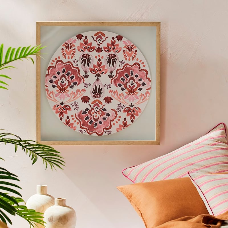 Indali Violet Wood Block Artwork