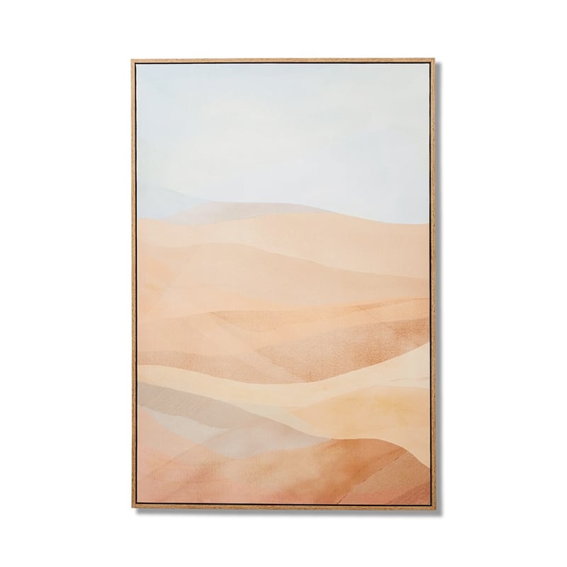 Desert Horizon Canvas H90x60cm Sand Dunes