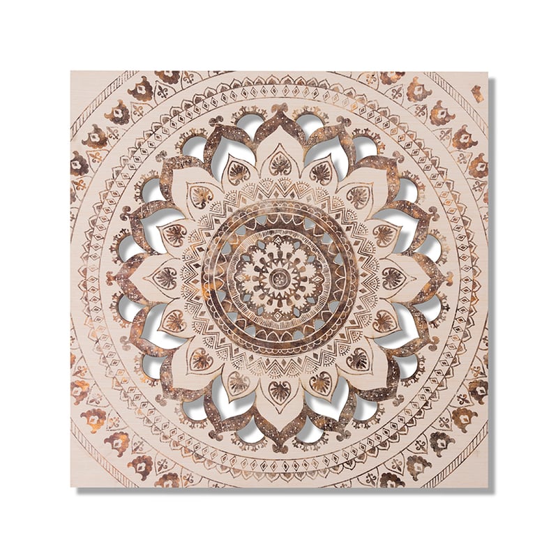 Mandala Artwork Natural