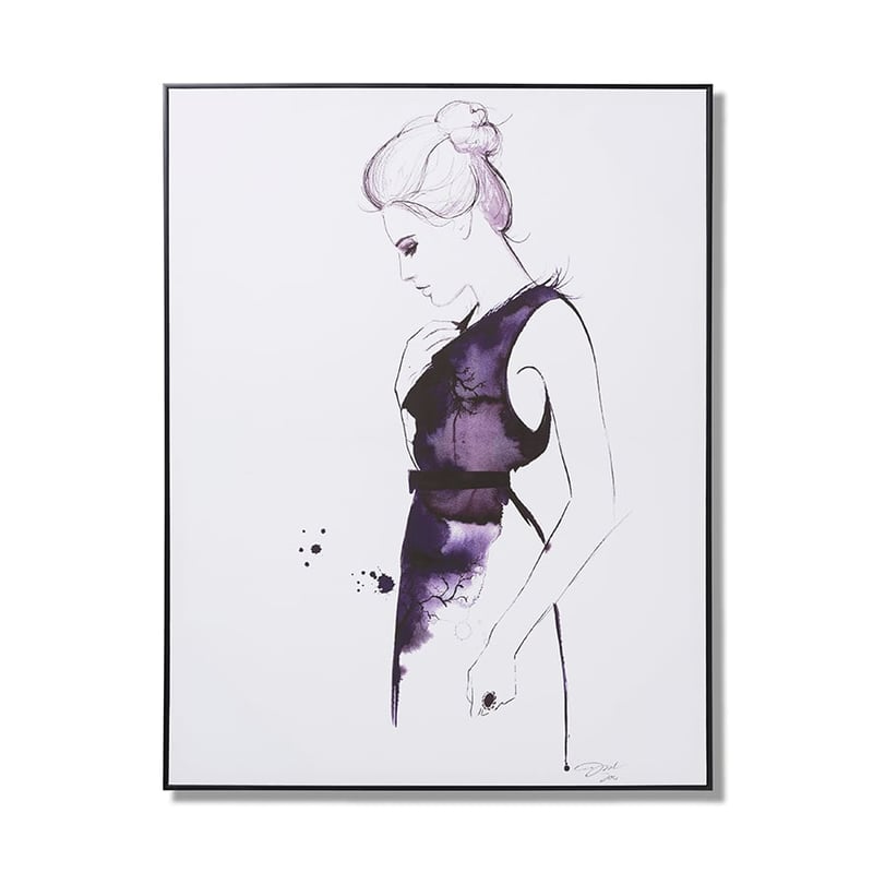Manhattan Artwork Amethyst Sienna