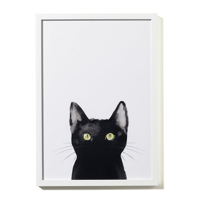 Cats Print Black & White Boo
