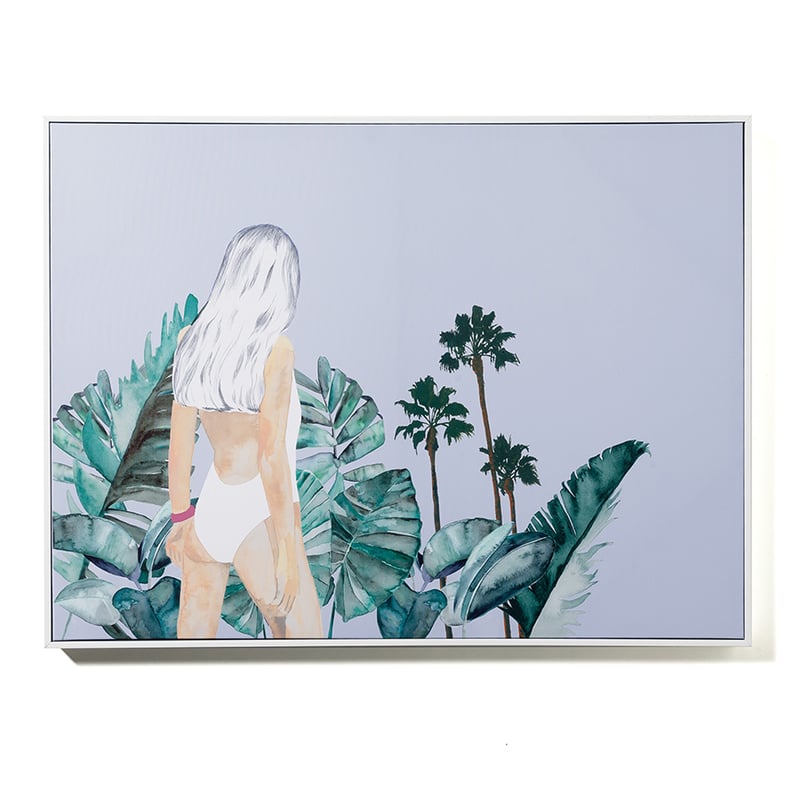 Miami Artwork Poolside 