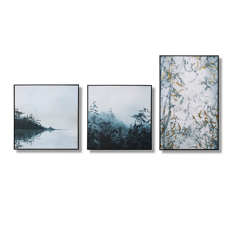 Reflect Mountain Artwork Mist Mountain