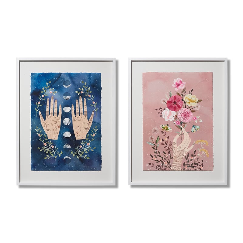Mystic Framed Prints 70x90cm Deep Blush Soul