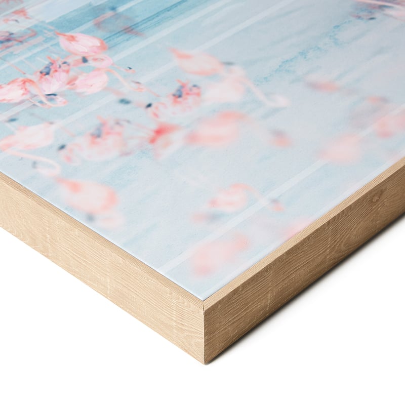 Flamingo Beach 65x95cm Pink Flock