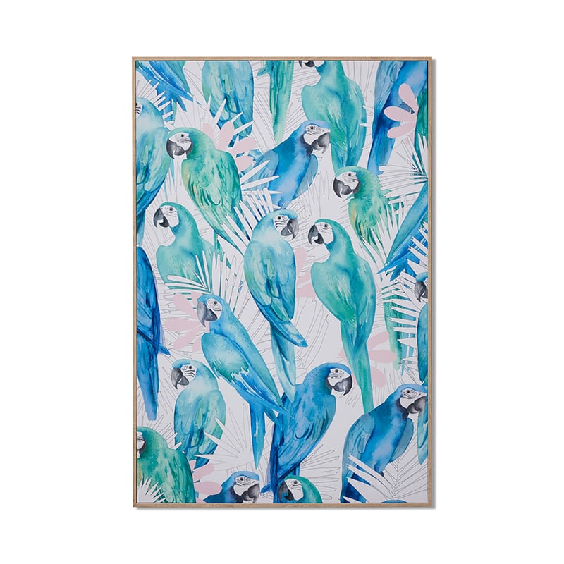 Parrots Canvas