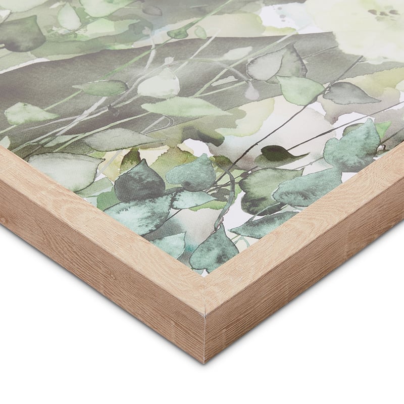 Draping Leaves Sage Portrait