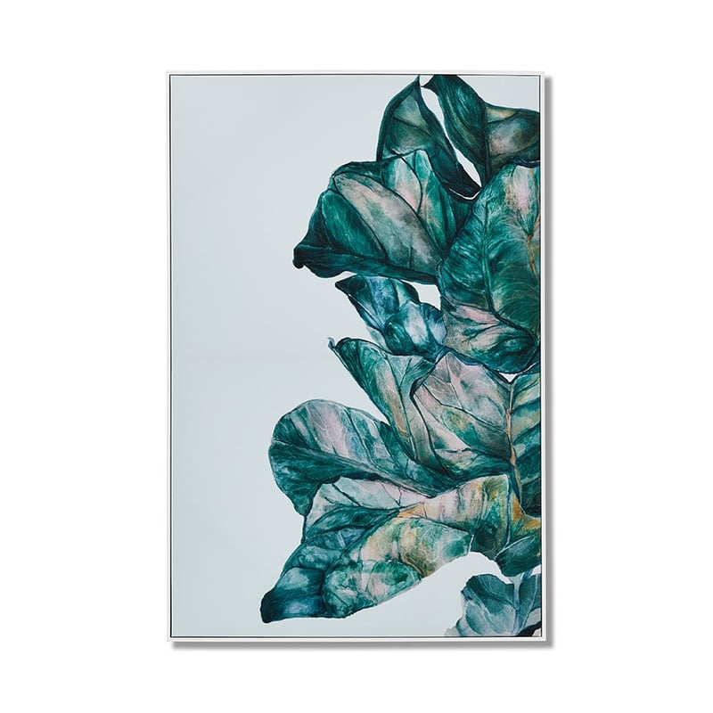 Greenhouse Canvas Sage Fiddle Fig Wall Art
