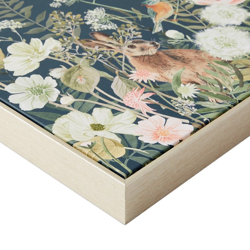 Secret Garden Forest Green Night Forest Wall Art