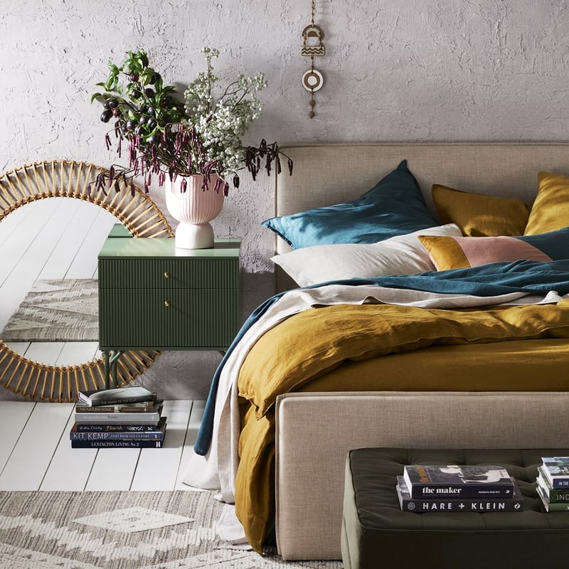 Aspen Natural Round Mirror 