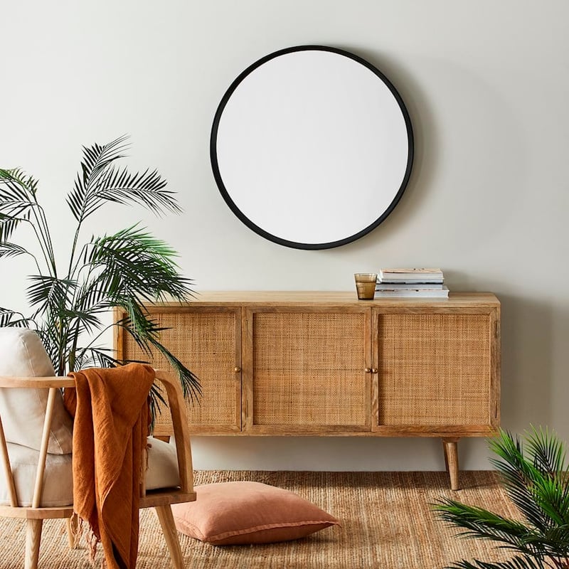 Kato Mirror 80D Black Round