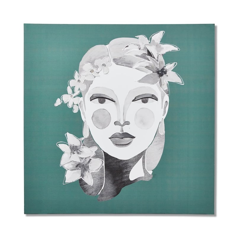 Contessa Canvas 70x70cm Sage Isabella