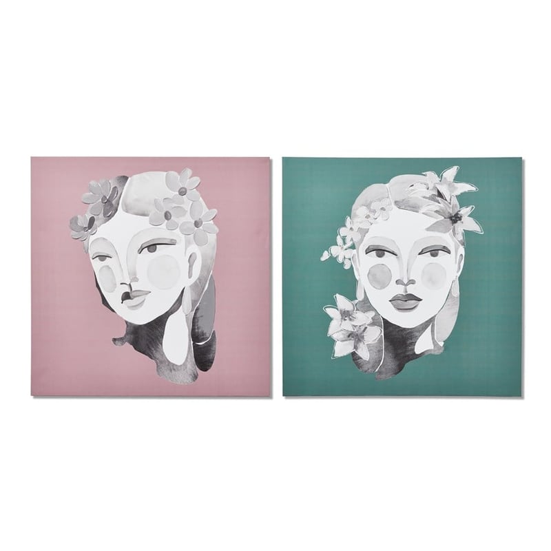 Contessa Canvas 70x70cm Sage Isabella