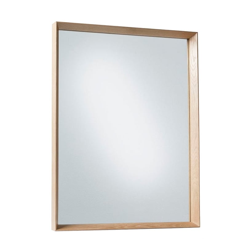 Contemporary Mirror Oak