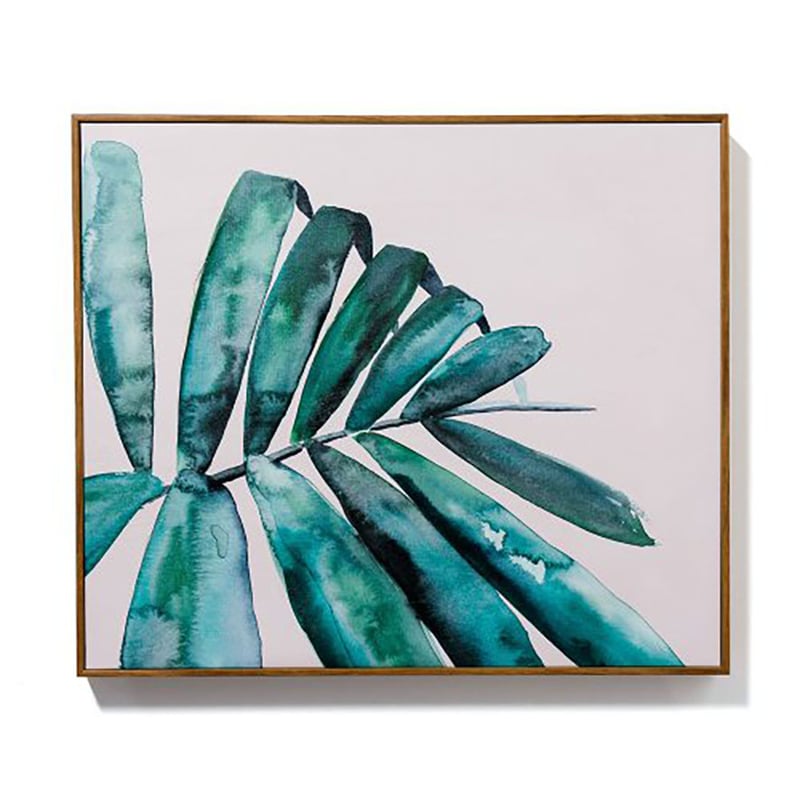 Painterly Palm Print Date Palm