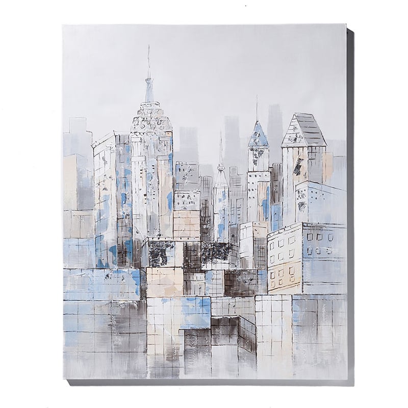 Decorator Canvas Range 80x100cm Blue City