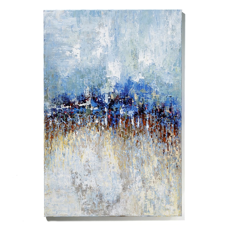 Summer Canvas Range 80x120cm Blue Escape