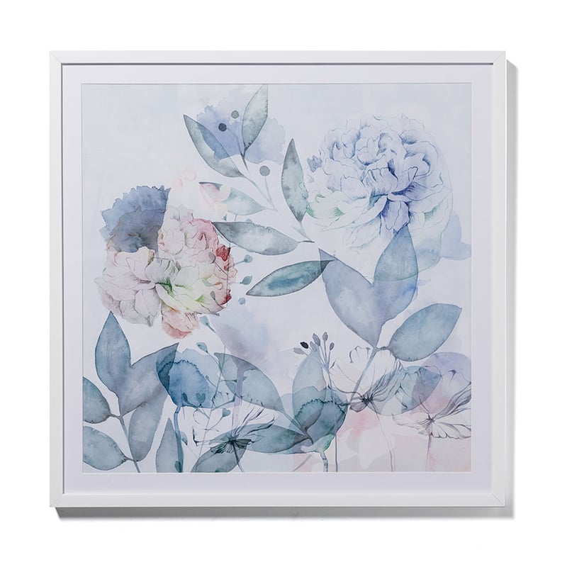 Watercolour Garden Print Flora