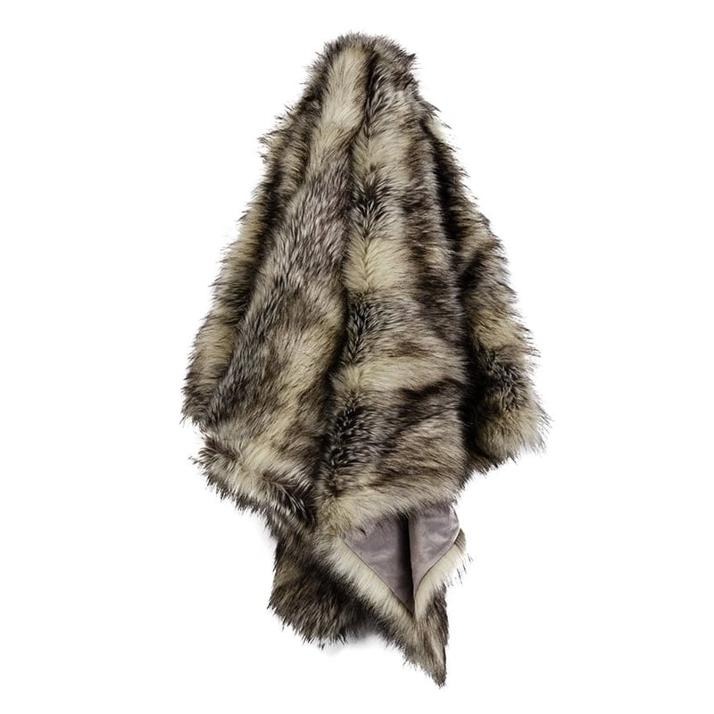 Montana Fur Siberian Husky Throw 