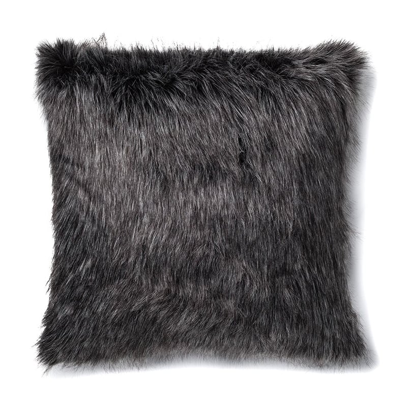 Montana Fur Smokey Black Cushion