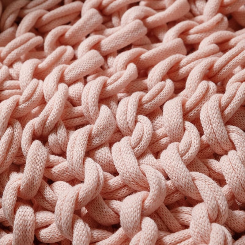 Zephyr Hand Knit Pink Salt 