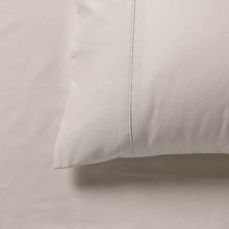 300TC Light Weight Percale Sheet Set Sand