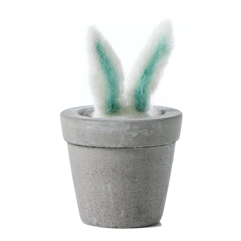 Rabbit in a Pot Ears Up