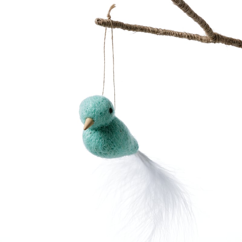 Hanging Felt Bird Mint 
