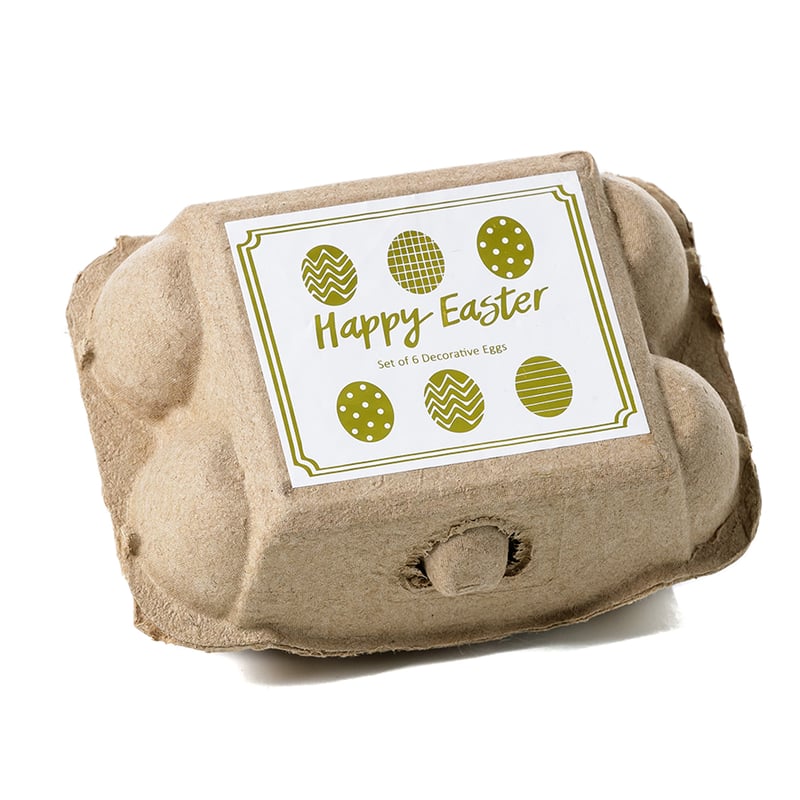 Hanging Easter Eggs Pack of 6 Multi Speckle 