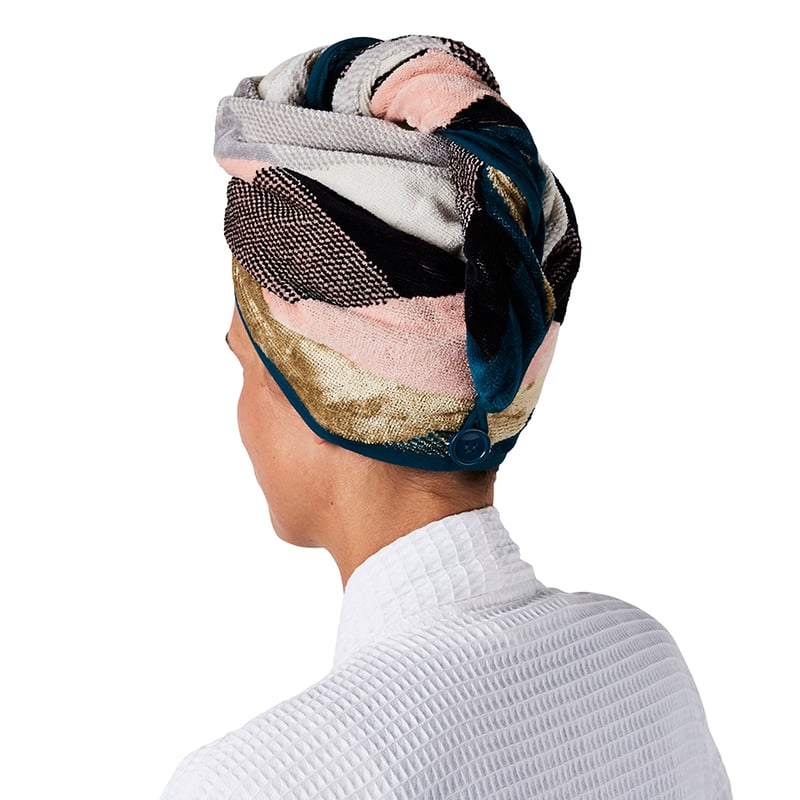 Ohio Hair Towel Wrap Gold Bliss