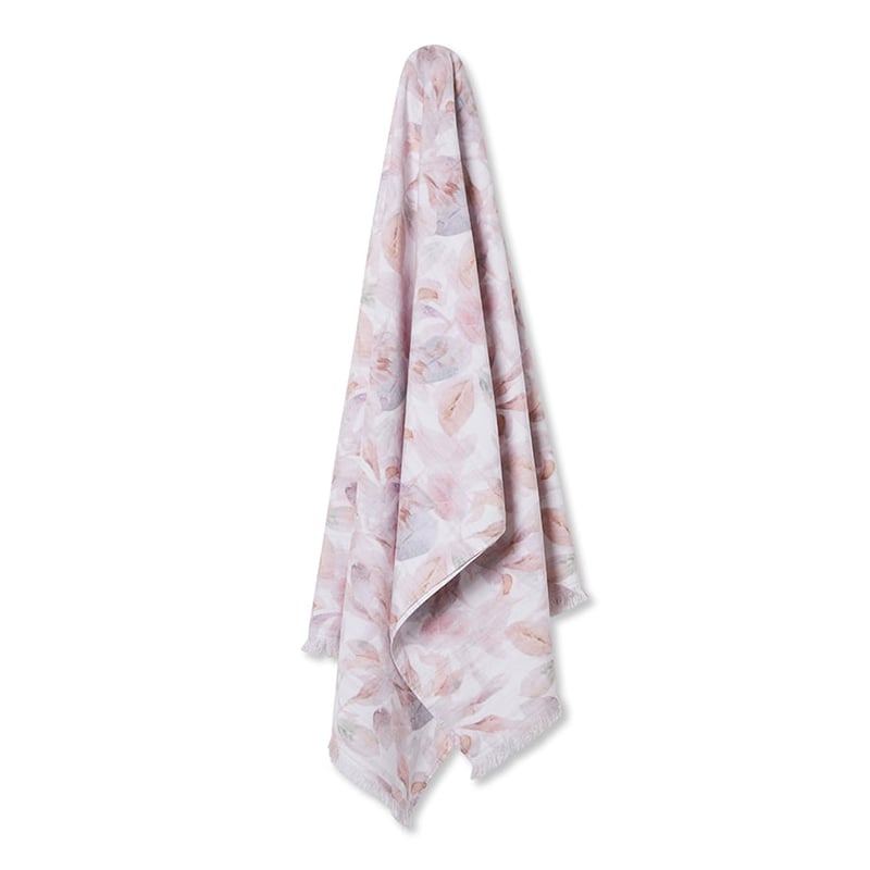 European Velour Towel Flora 