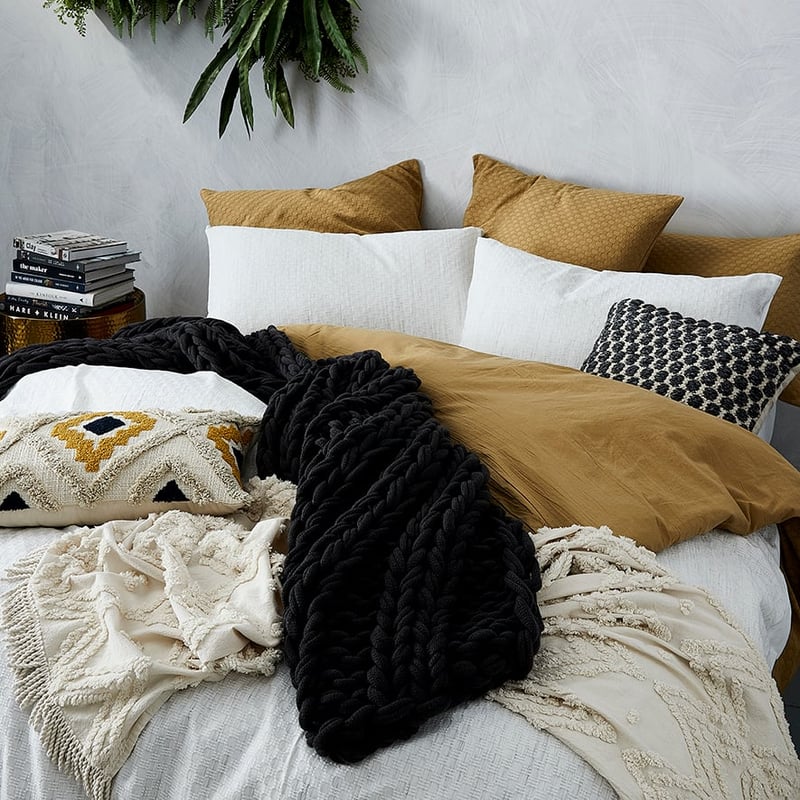 Karma Vapour Quilted Quilt Cover + Pillowcases