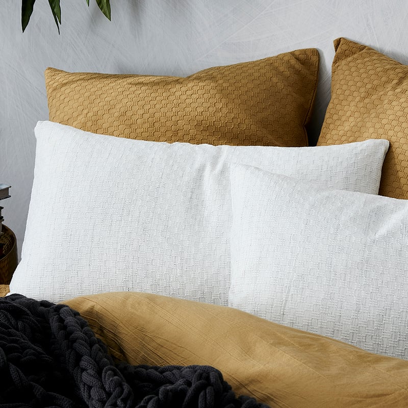 Karma Vapour Quilted Quilt Cover + Pillowcases