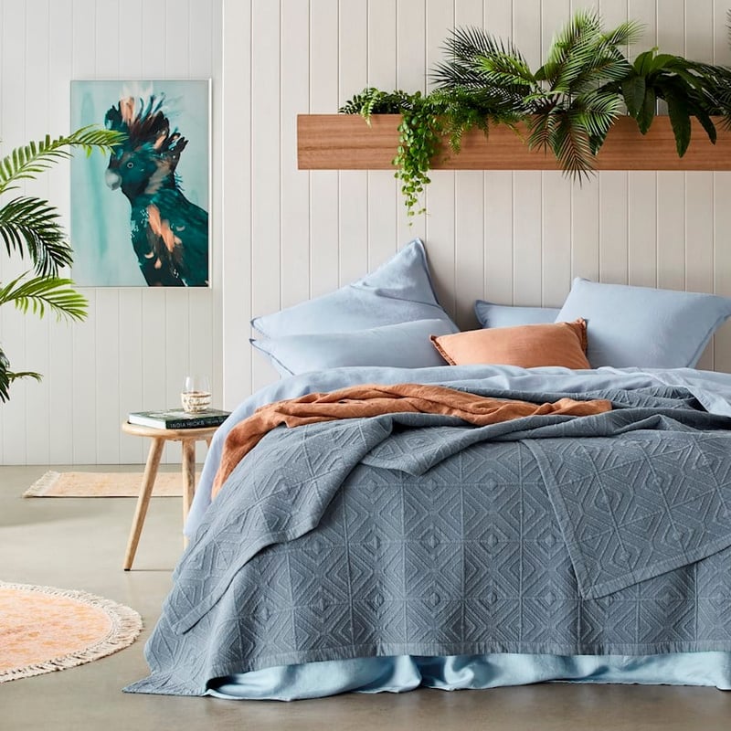 Stonewash Blue Blanket